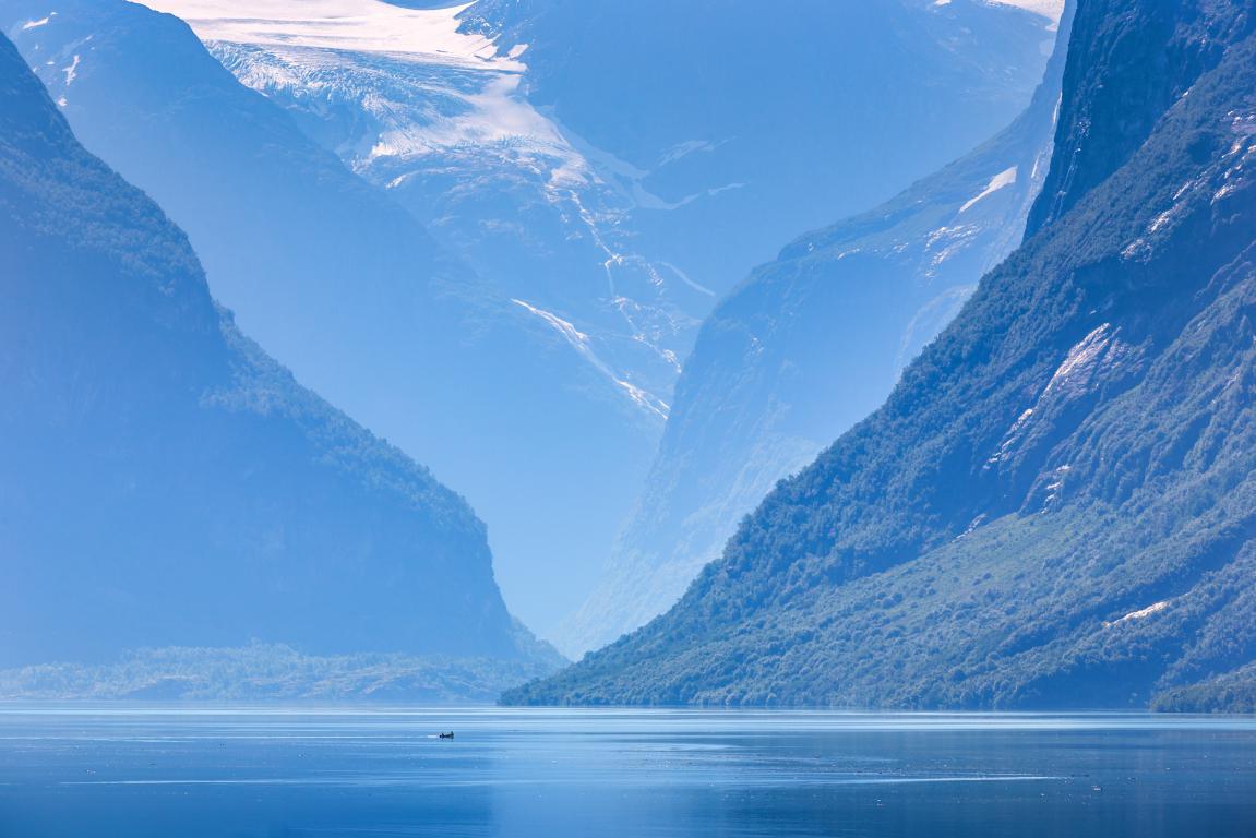 Озеро Лоен 3 - интерьерная фотокартина
