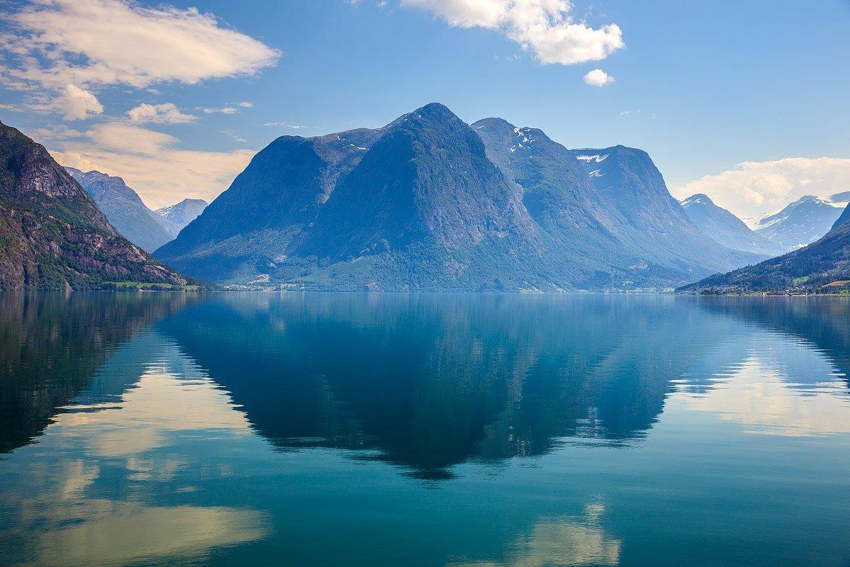 Фотокартина Норвежское озеро 2