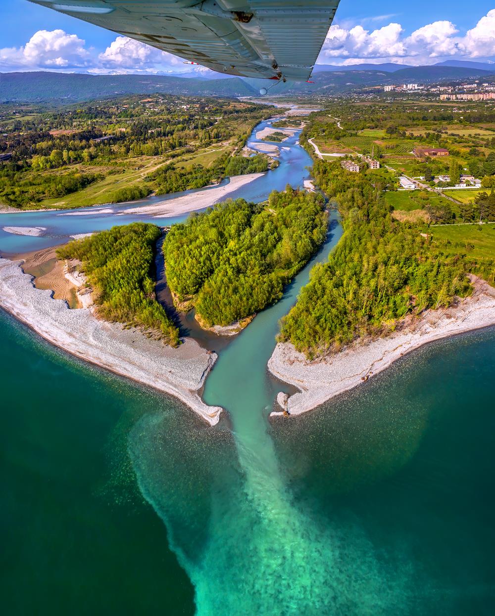 Река Гумиста - интерьерная фотокартина