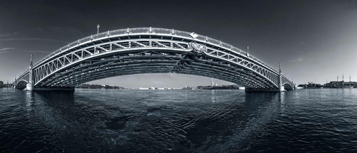 Троицкий мост 1 - интерьерная фотокартина