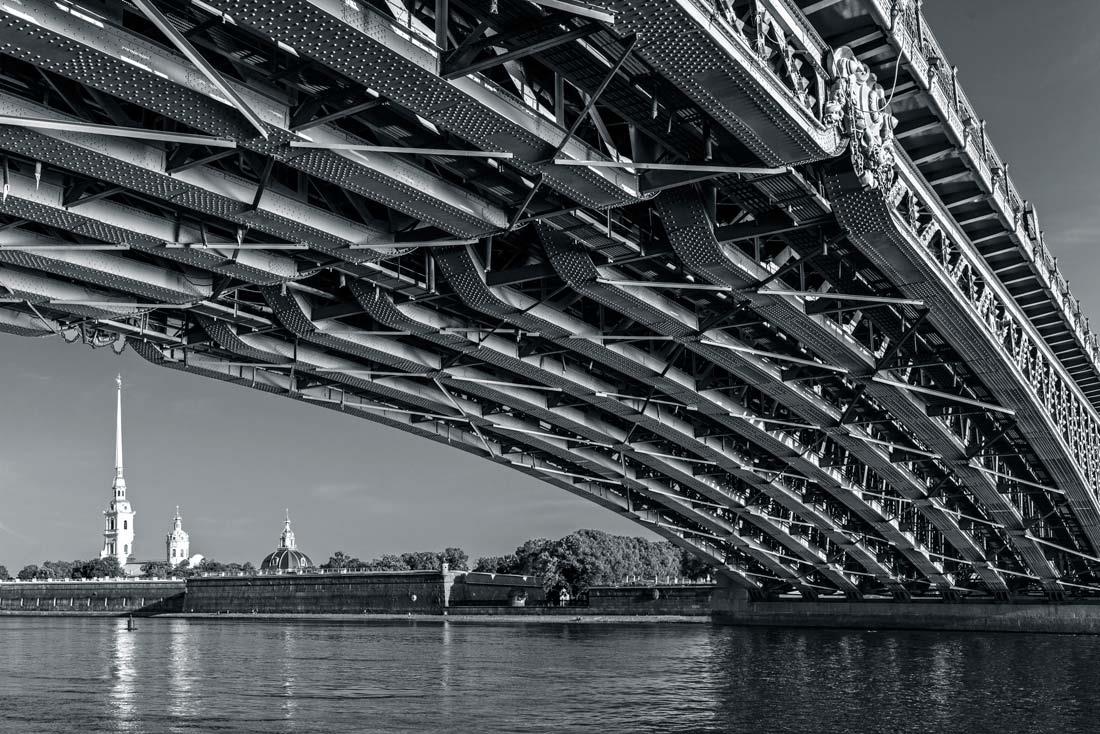 Троицкий мост 2 - интерьерная фотокартина