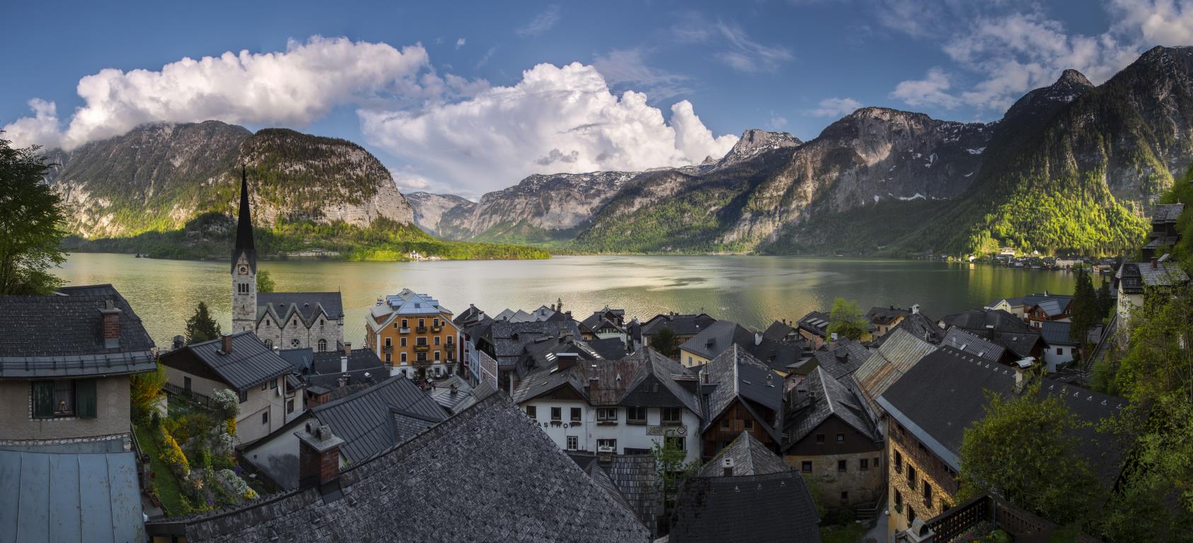 Австрийская панорама - интерьерная фотокартина