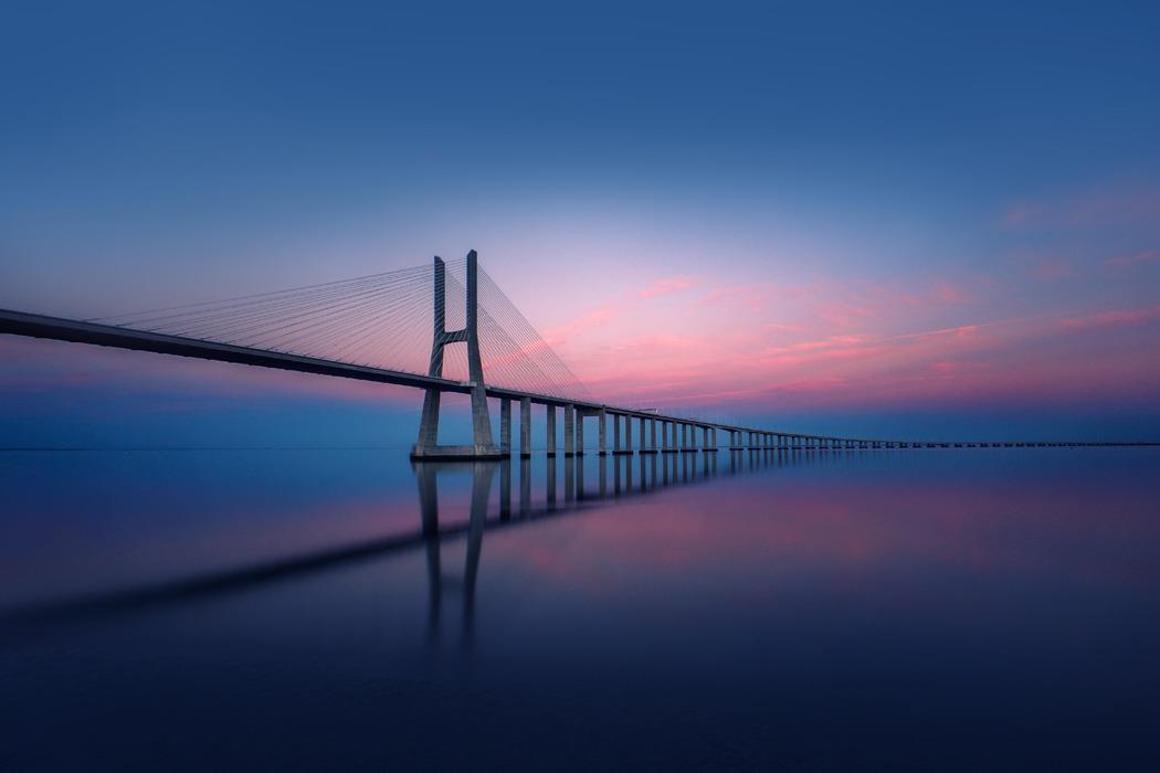 Мост Васко да Гама - интерьерная фотокартина