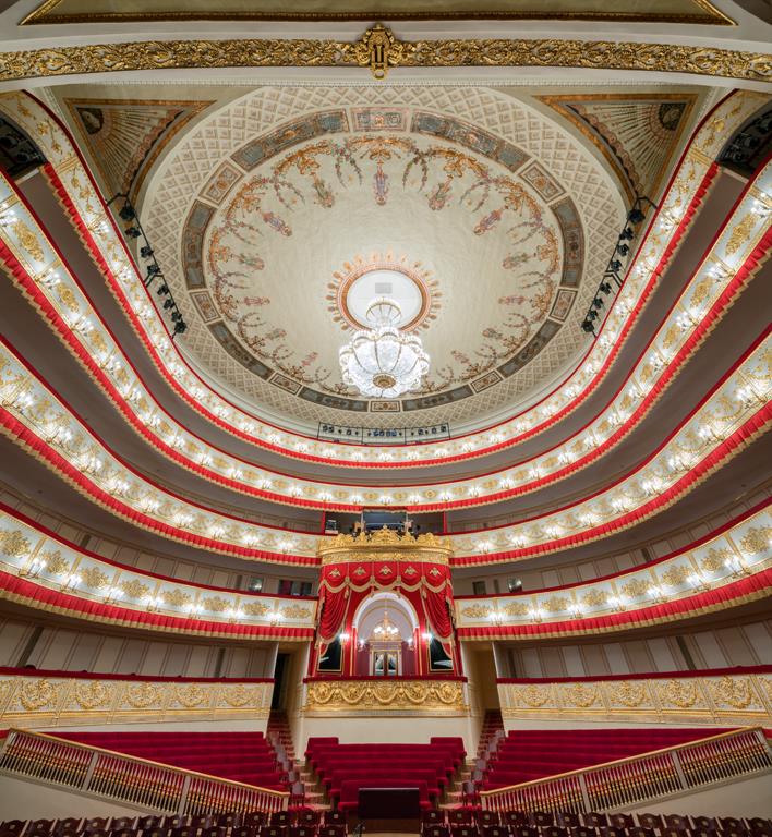 Александринский театр 2 - интерьерная фотокартина