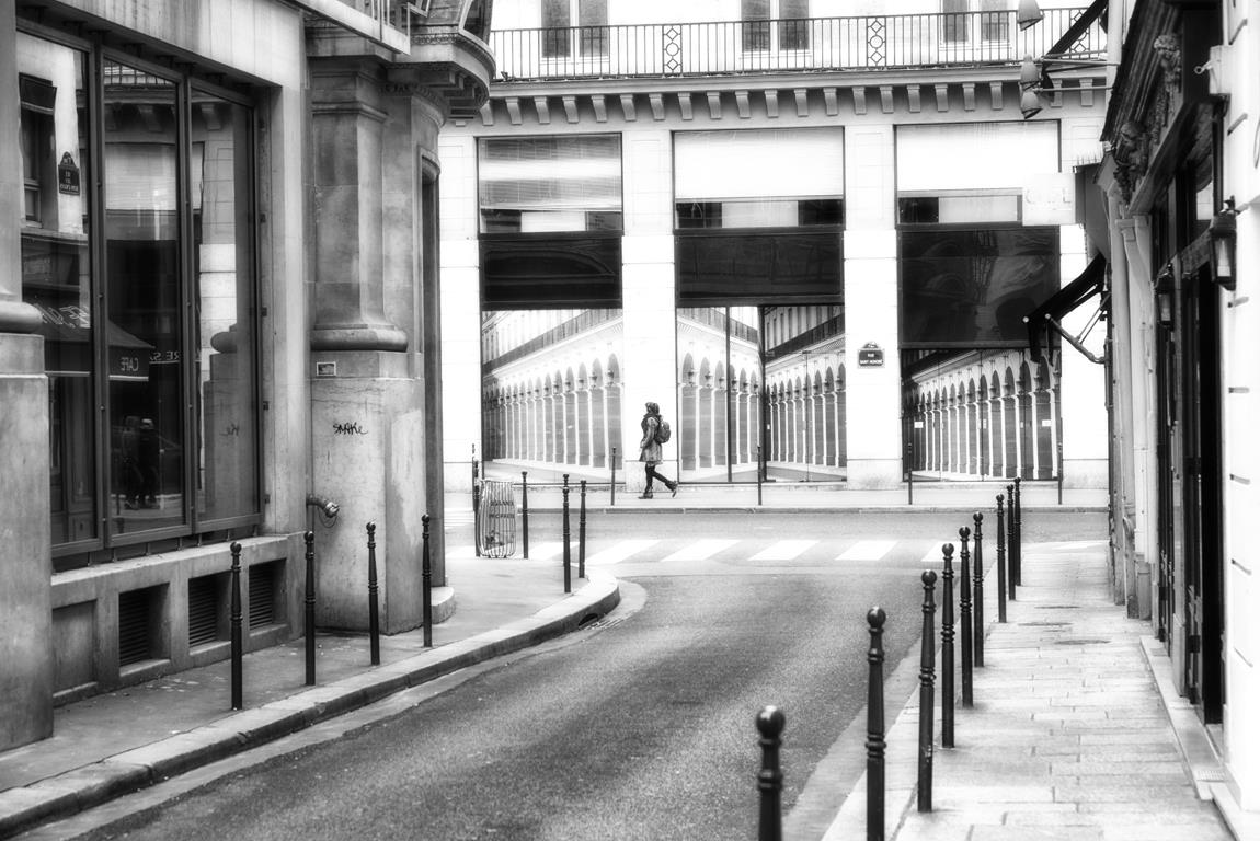 Парижские улицы - интерьерная фотокартина