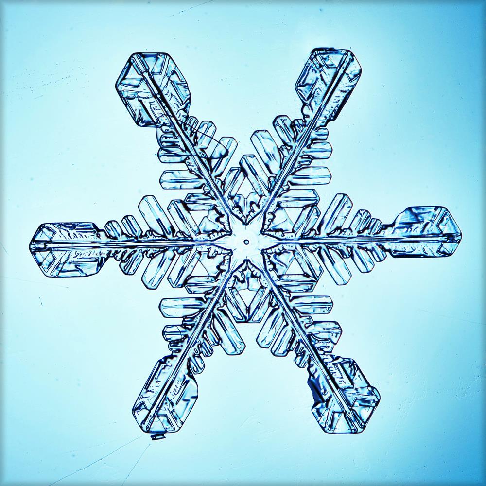 Геометрия зимы 1 - интерьерная фотокартина