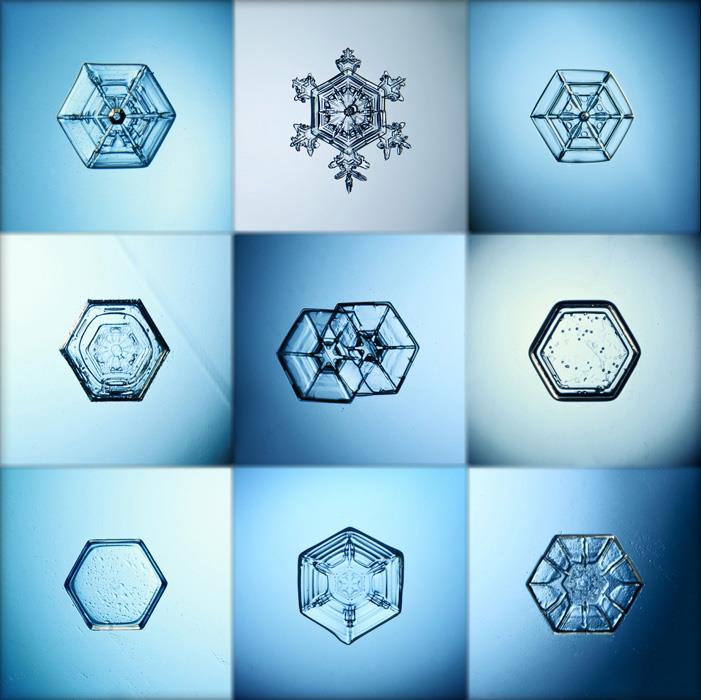 Геометрия зимы 2 - интерьерная фотокартина