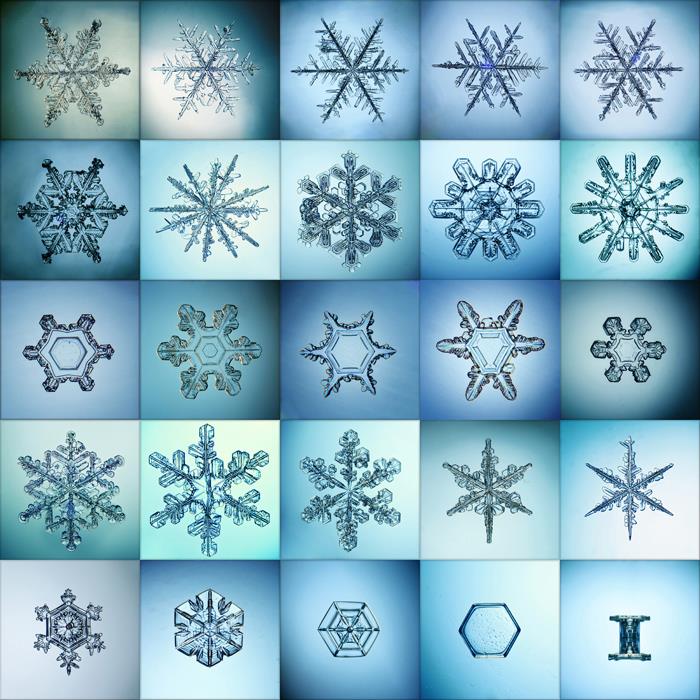 Геометрия зимы 3 - интерьерная фотокартина
