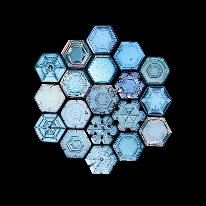 Геометрия зимы 6 - интерьерная фотокартина