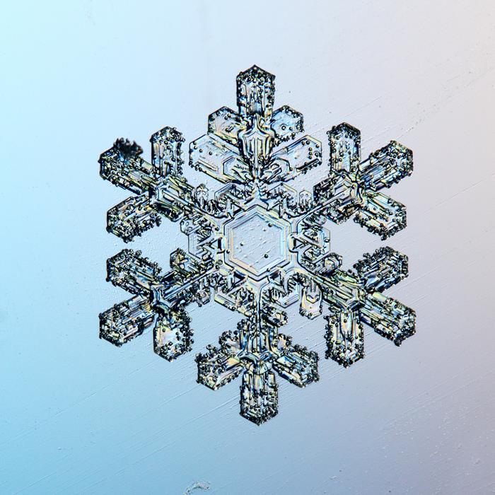 Геометрия зимы 8 - интерьерная фотокартина