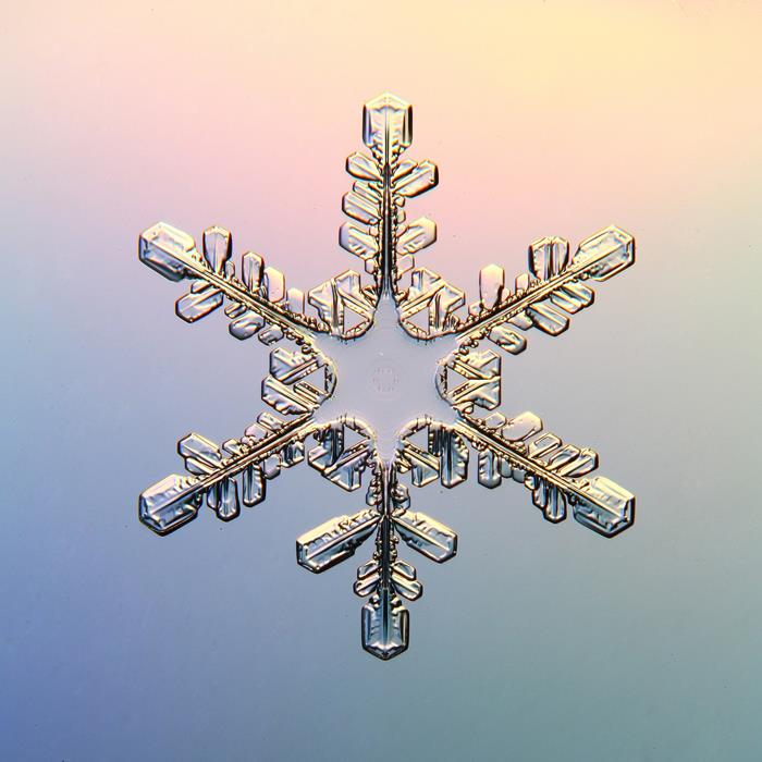 Геометрия зимы 9 - интерьерная фотокартина