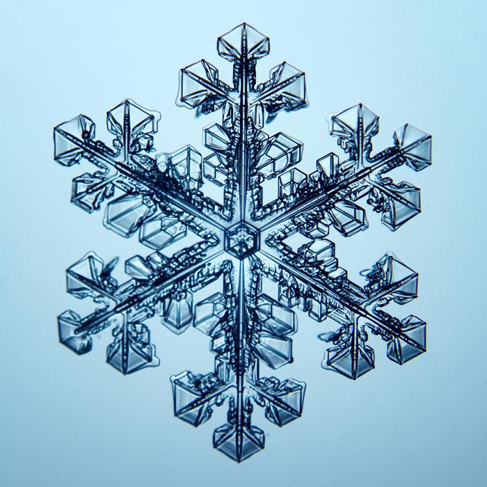 Геометрия зимы 10 - интерьерная фотокартина