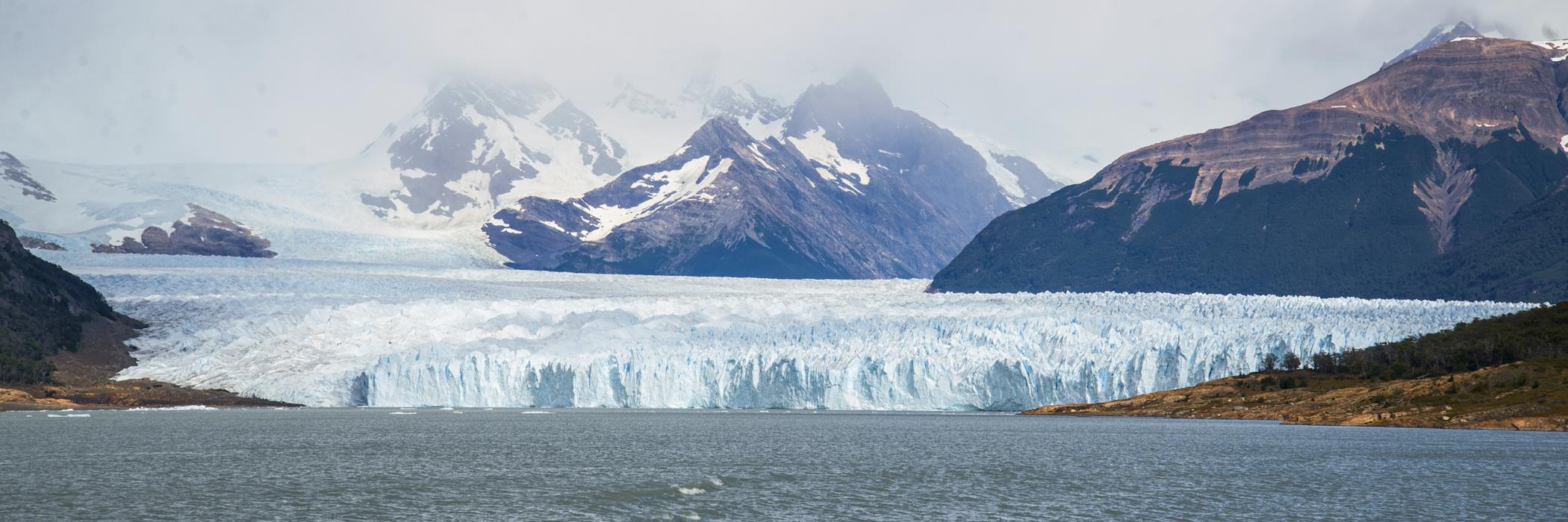 Панорама ледника Перито Морено - интерьерная фотокартина