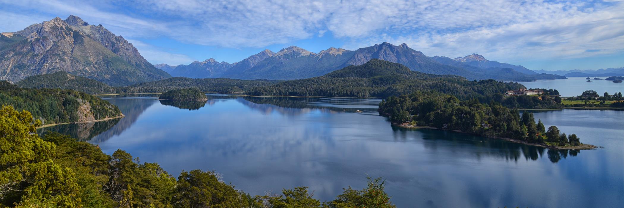 Панорама озера "Науэль-Уапи" - интерьерная фотокартина