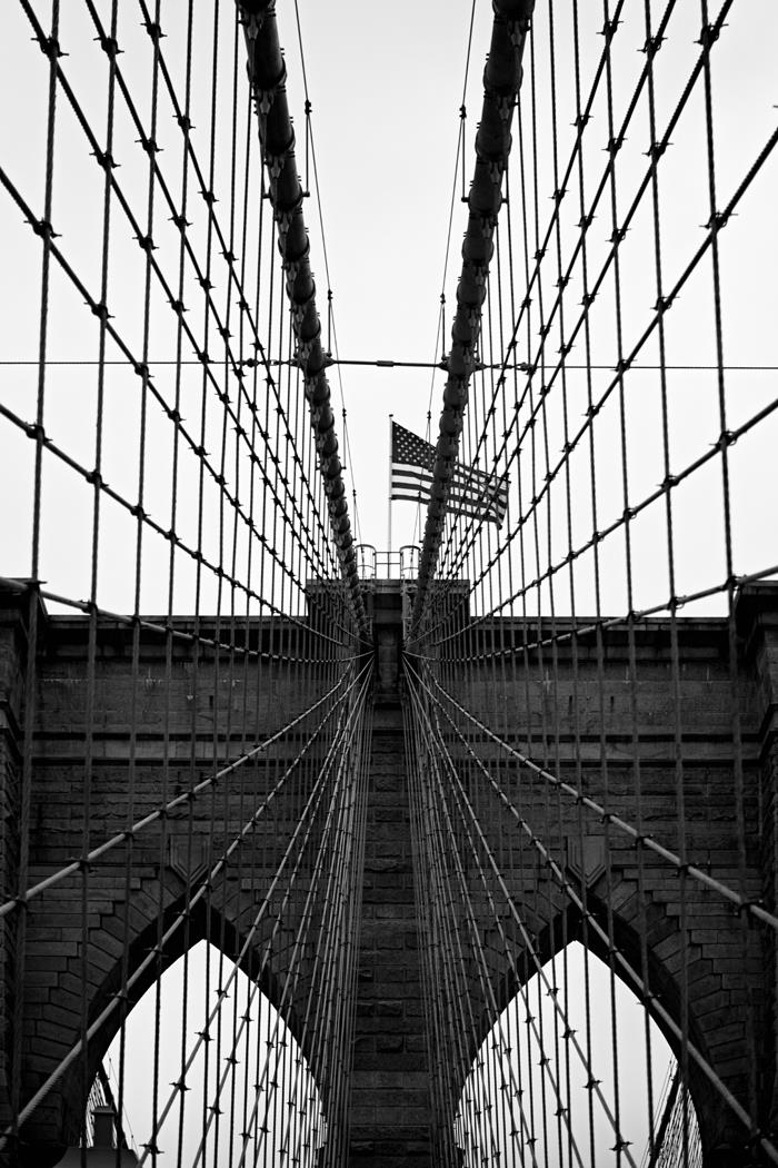 Бруклинский мост - интерьерная фотокартина