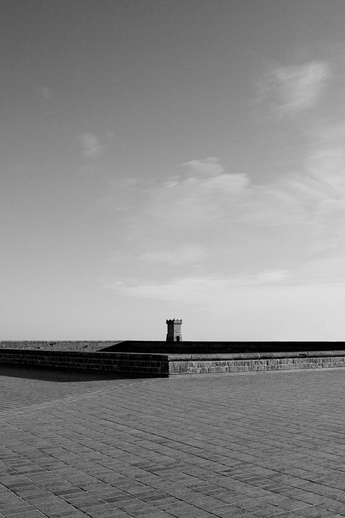 Крепость Монтжуик II - интерьерная фотокартина