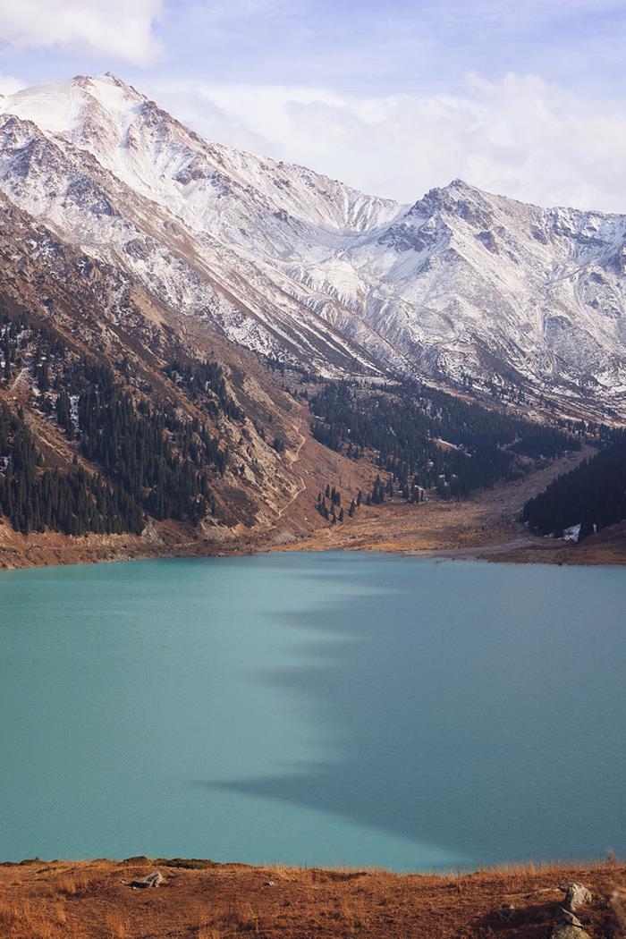 Большое Алматинское озеро 2 - интерьерная фотокартина