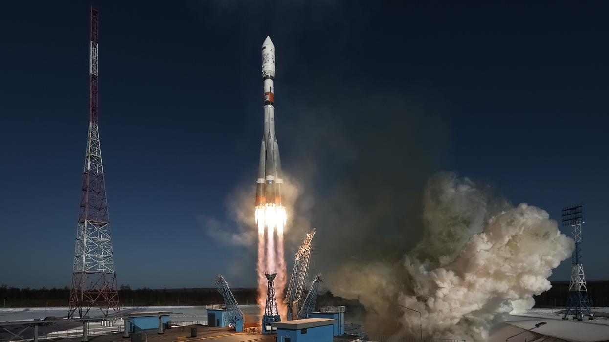 Старт "Союз-2.1а" - интерьерная фотокартина