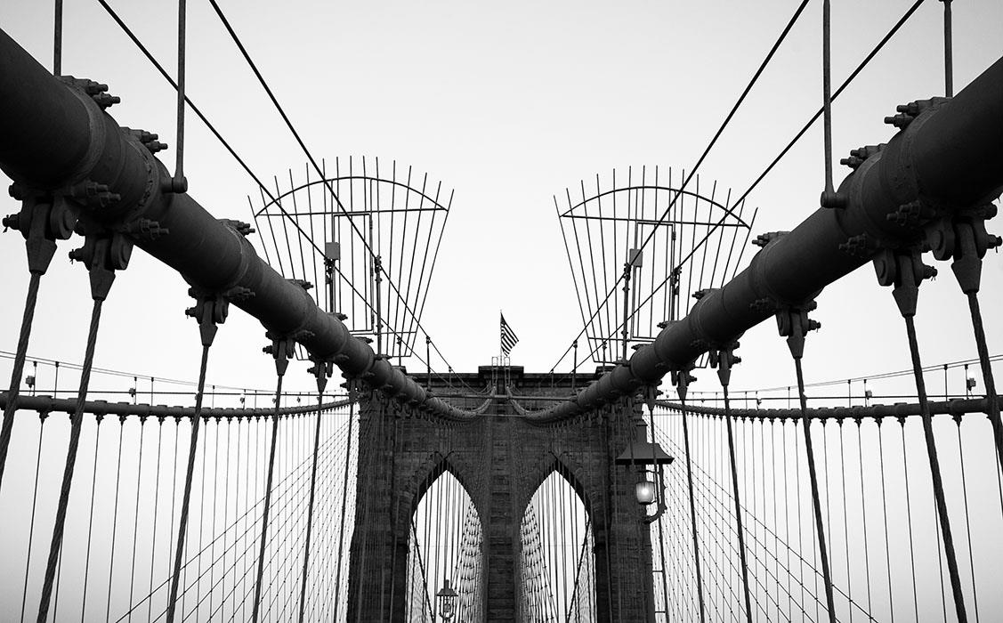 Бруклинский мост - интерьерная фотокартина