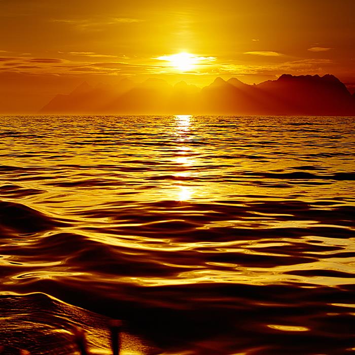Золотое море в Хеннигсвер - интерьерная фотокартина