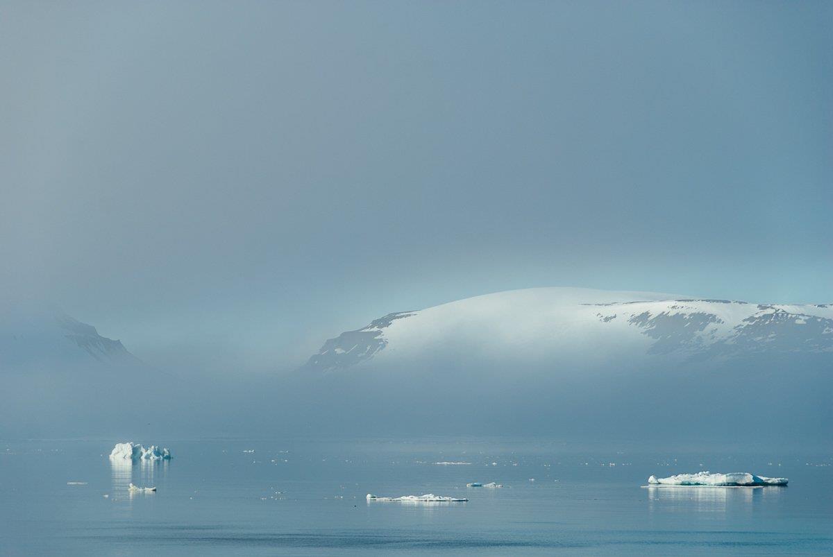 Туман и лед - интерьерная фотокартина