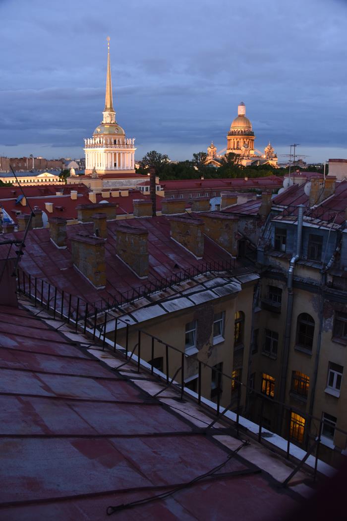 Крыши Петербурга - интерьерная фотокартина