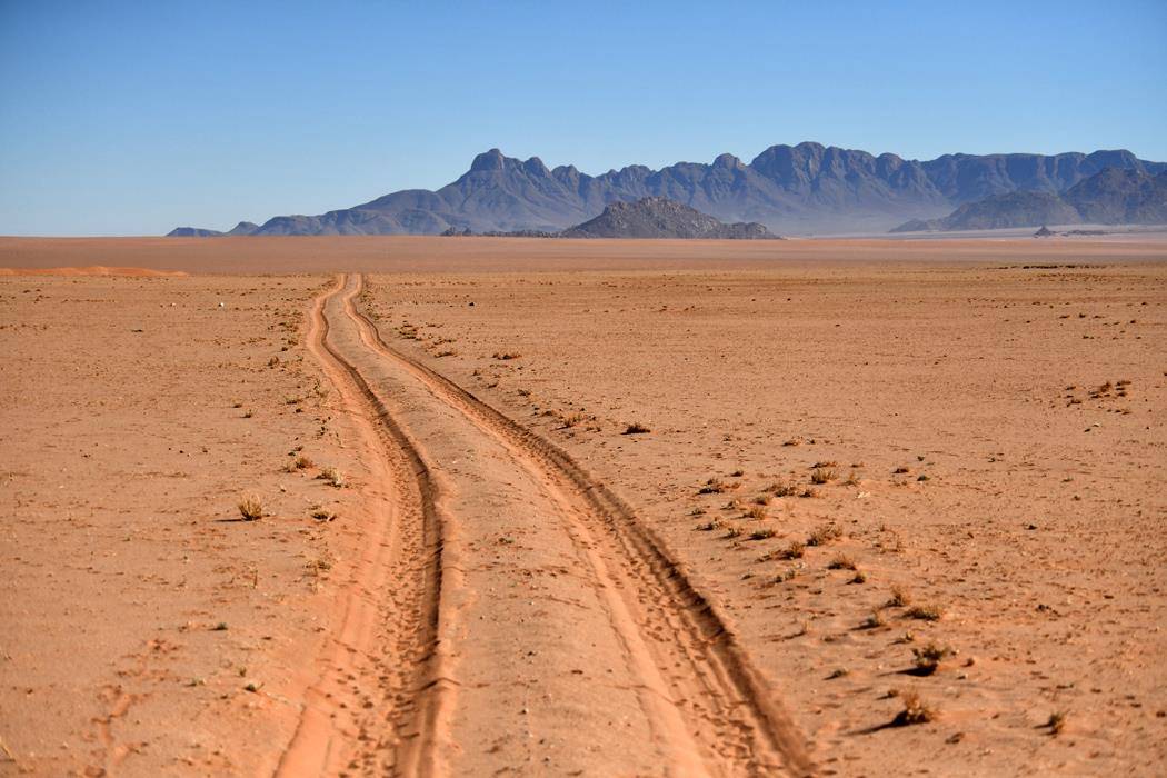 хайвей в пустыне 2 - интерьерная фотокартина