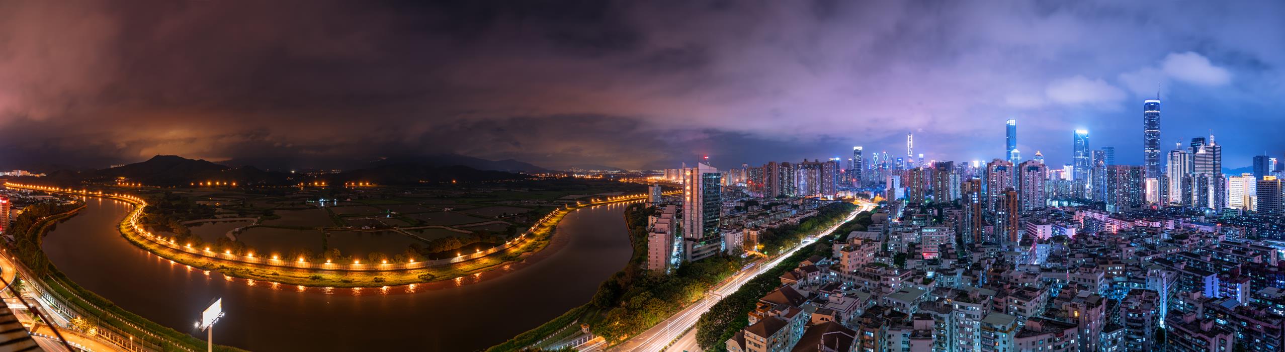 Гонконг- Шеньчжень - интерьерная фотокартина