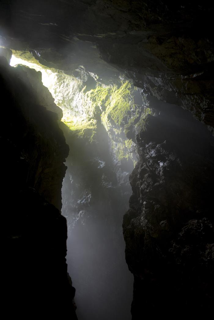 Пещера Дьявольское горло - интерьерная фотокартина