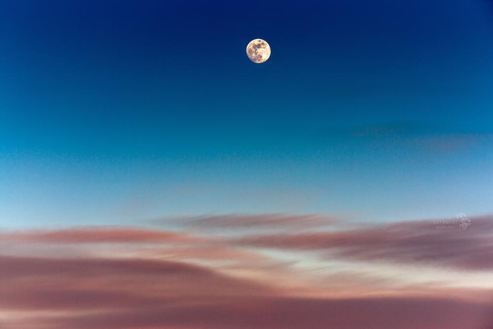 Фотокартина Восход Луны.