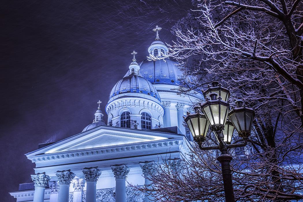Зимний Петербург - интерьерная фотокартина