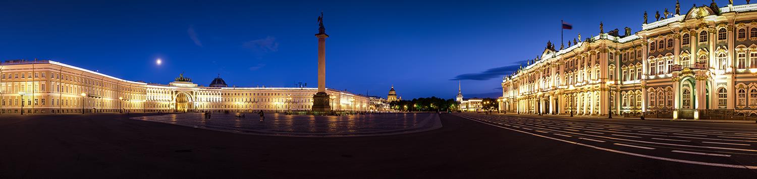 Панорама Дворцовой - интерьерная фотокартина
