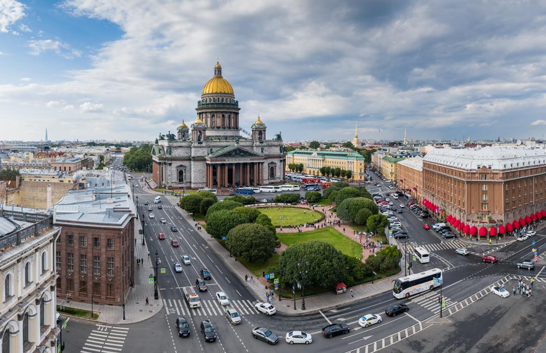 Петербург. Взгляд сверху 2 - интерьерная фотокартина