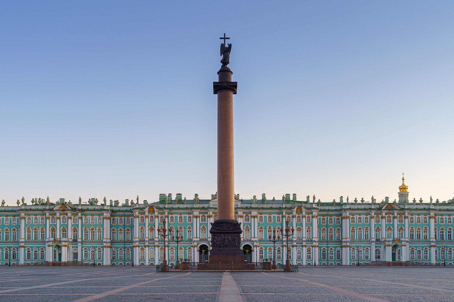 Александровская колонна 2 - интерьерная фотокартина