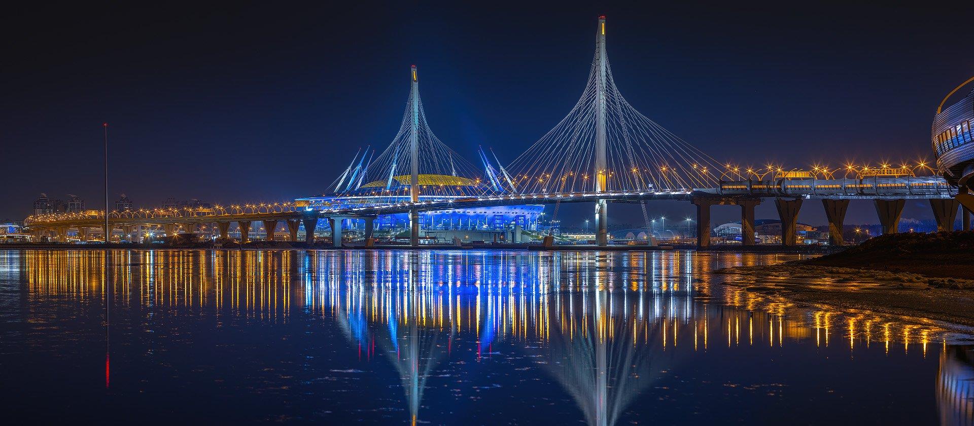 Фотокартина Вантовый мост
